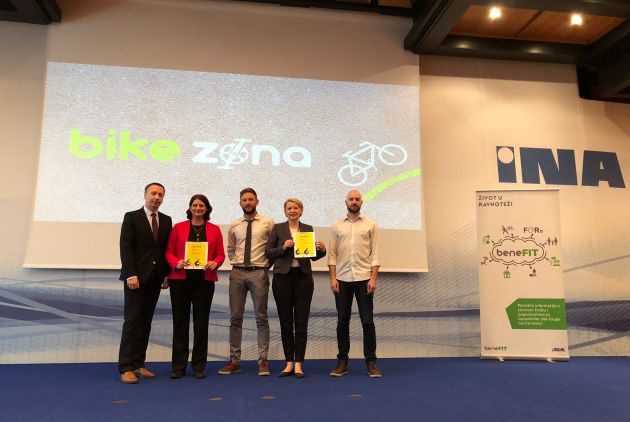 INA primila europski certifikat „Prijatelj bicikliranja zaposlenika“